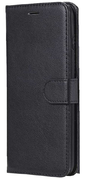 MOTOROLA moto e32s対応 手帳型レザーケース ブラック