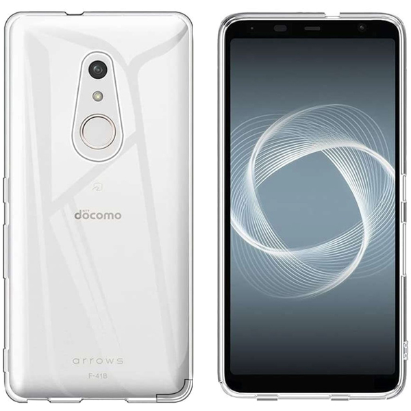 富士通 Arrows Be4 Plus F-41B対応 TPUケース クリア