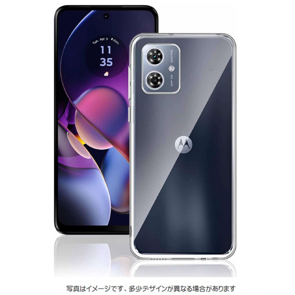 MOTOROLA moto g64 5G対応 TPUケース クリア