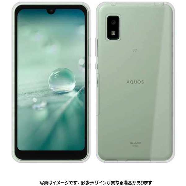 シャープ AQUOS wish2 SH-51C対応 TPUケース クリア