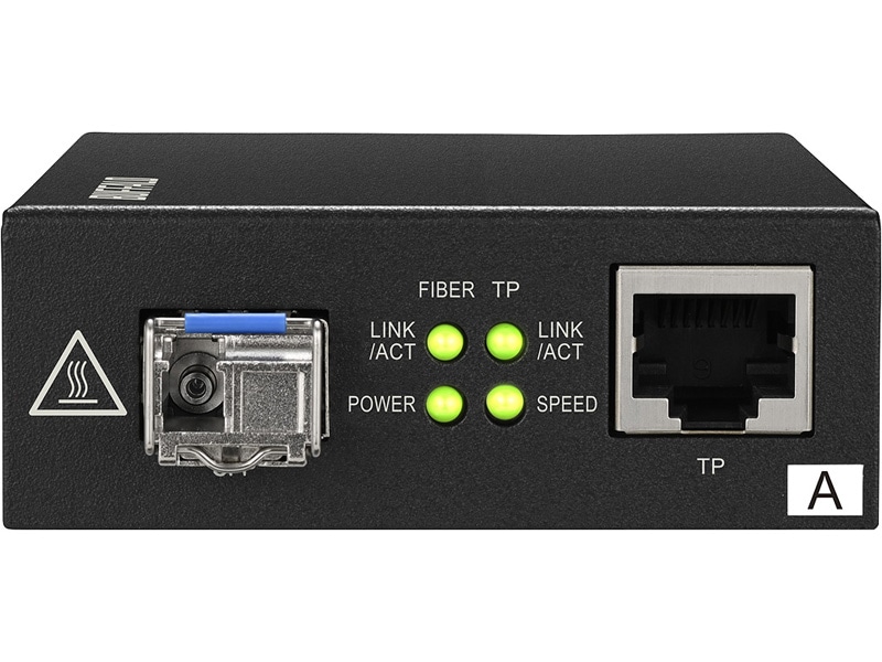 Giga対応 光メディアコンバーター 10kmモデル WDM Aタイプ