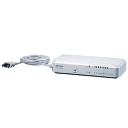 レイヤー2 Giga対応 ノン・インテリジェントスイッチ 8ポート タップ型モデル