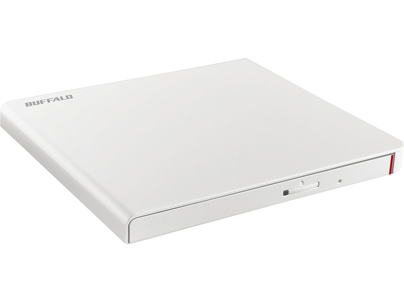 USB2.0対応 ポータブルDVDドライブ 書込ソフト添付 ホワイト