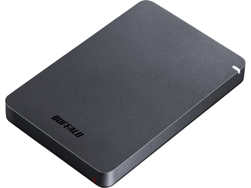USB3.1（Gen.1）対応 耐衝撃ポータブルHDD 1TB ブラック