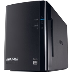 ドライブステーション ミラーリング機能搭載 USB3.0用 外付けHDD 2ドライブモデル 2TB