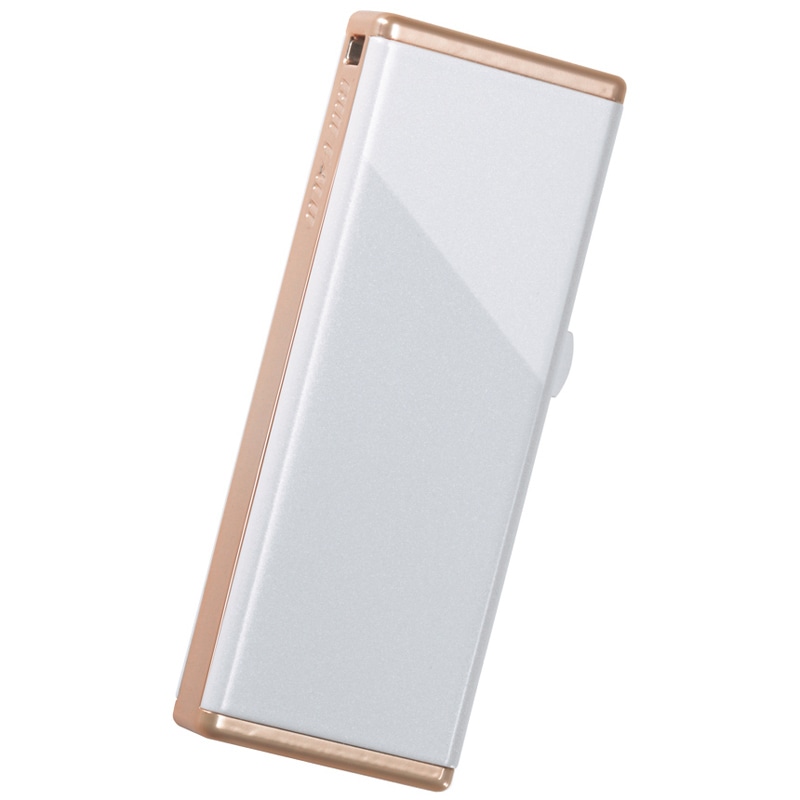 女性向け キャップレスデザイン USB3.0用 USBメモリー 32GB ロイヤルホワイト