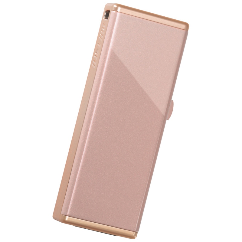 女性向け キャップレスデザイン USB3.0用 USBメモリー 32GB シャイニーコーラル