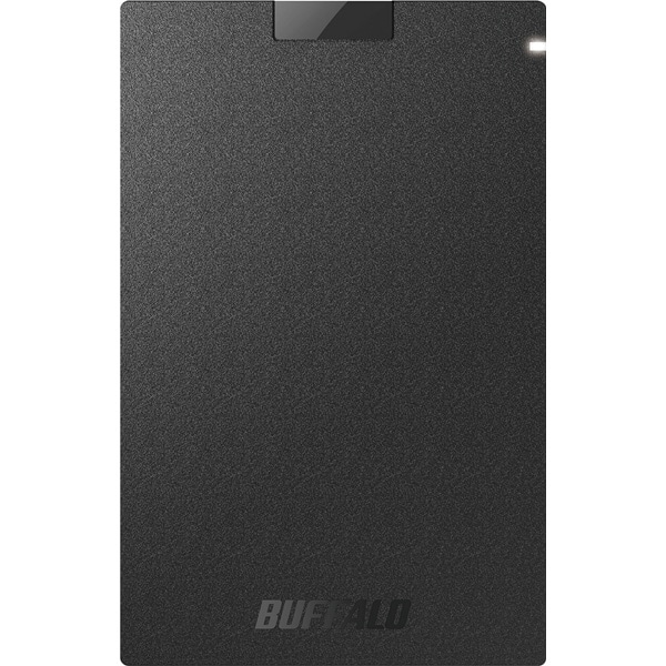 抗ウイルス・抗菌ポータブルSSD USB3.2(Gen1) Type-A 1TB ブラック