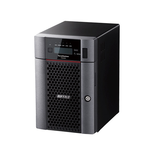 TeraStation TS5620DNシリーズ 6ドライブNAS 120TB