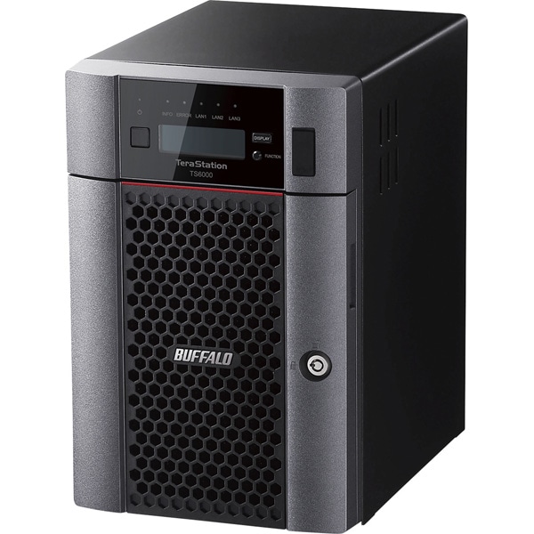 TeraStation TS6000DNシリーズ 6ベイ デスクトップNAS 60TB