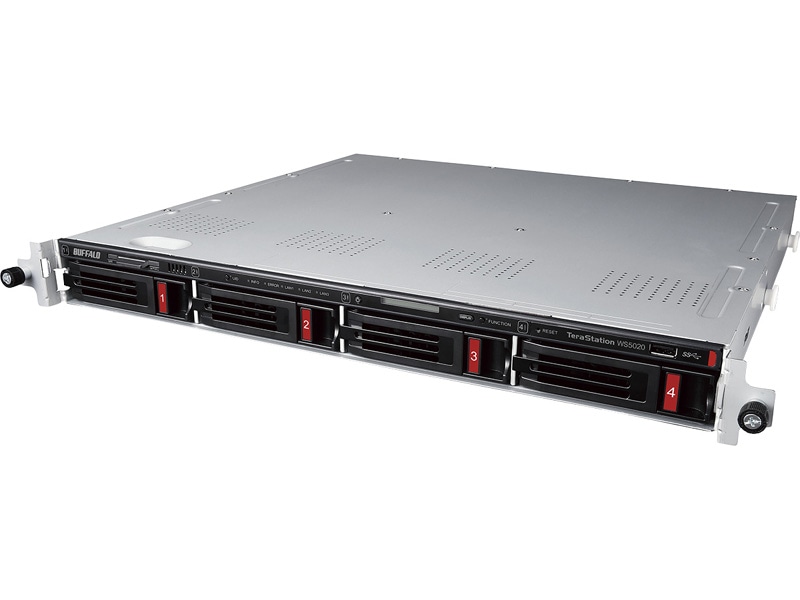 TeraStation WS IoT 2022 for Storage Standard Edition搭載ラックマウントNAS 4ベイ 32TB
