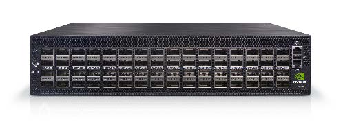 MSN5400 Spectrum-4 400GbE 2U Open Eth switch/Cumulus、64 QSFP56-DD + 2 SFP28、2 PSU(AC)、x86 CPU、Secure-boot、standard depth、C2P airflow、Tool-less Rail Kit