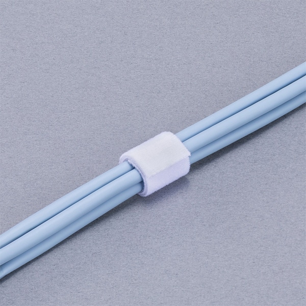 手で切れる面ファスナー 20mm×3m 白