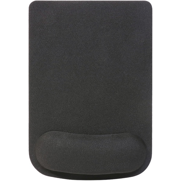 リストレスト付マウスパッド ブラック