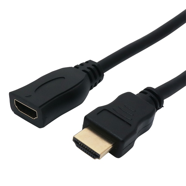 HDMI延長ケーブル 0.3m ブラック