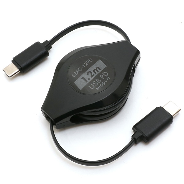 USB PD対応 Type-Cケーブル コードリールタイプ