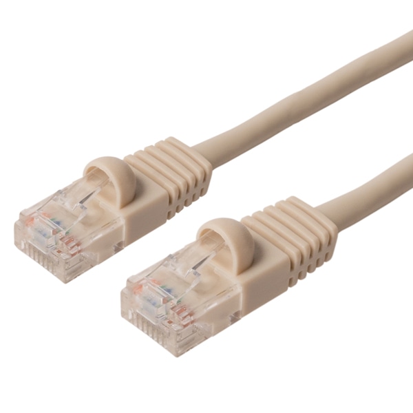 カテゴリー5E LANケーブル 10m アイボリー