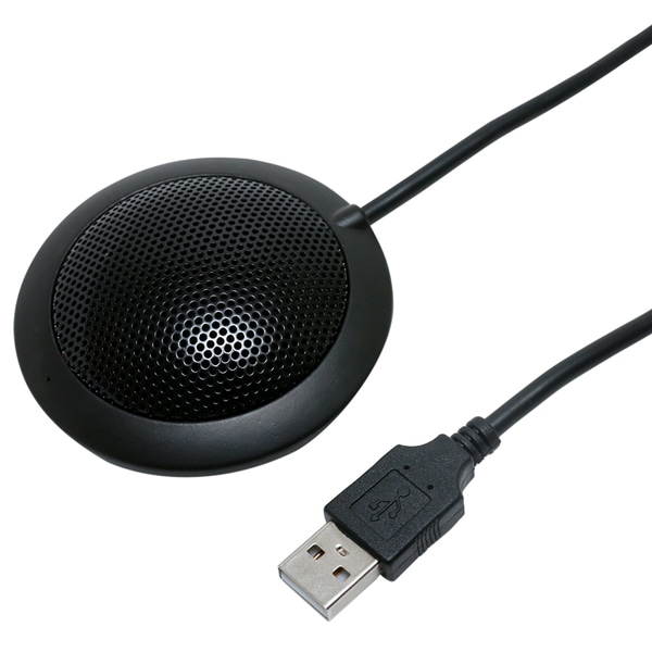 USB平型無指向性マイク ブラック