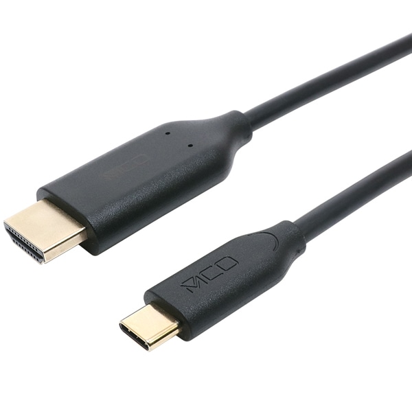 USB Type-C to HDMIケーブル 2m ブラック