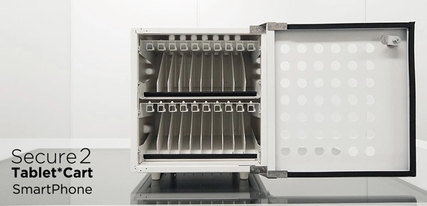 スマートフォン収納キャビネット Tablet*Cart Secure2 SP SmartPhone 20台収納 白色