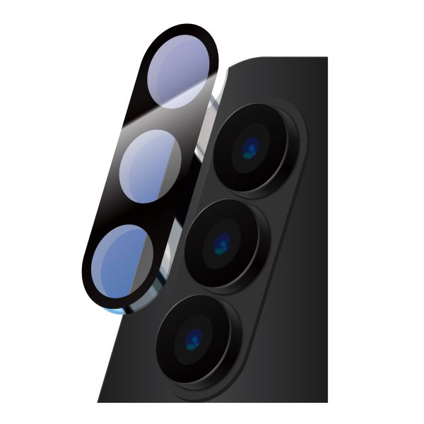 Galaxy Z Fold5 SC-55D/SCG22 レンズ保護ガラスフィルム 「GLASS PREMIUM FILM」 レンズ一体型 スーパークリア 高透過度95%