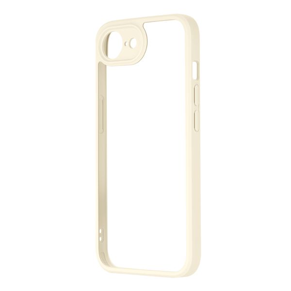 iPhone 16e 耐衝撃ハイブリッドケース 「Velta」 ミルクホワイト