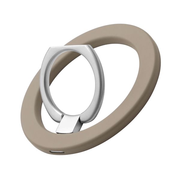 MagSafe対応 スマートフォンリング「MAGTUS」Ring Slim グレージュ