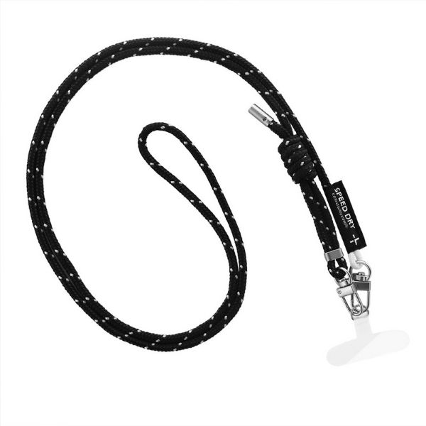 スマートフォン（汎用） ショルダーストラップ 「SHOULTY MULTI STRAP」SPEED DRYタイプ ブラック
