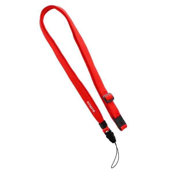 スマートフォン（汎用） 多機能ネックストラップ 「PALLET」 レッド
