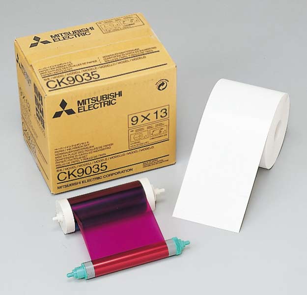 CP9000D用L判ペーパー/インクリボン