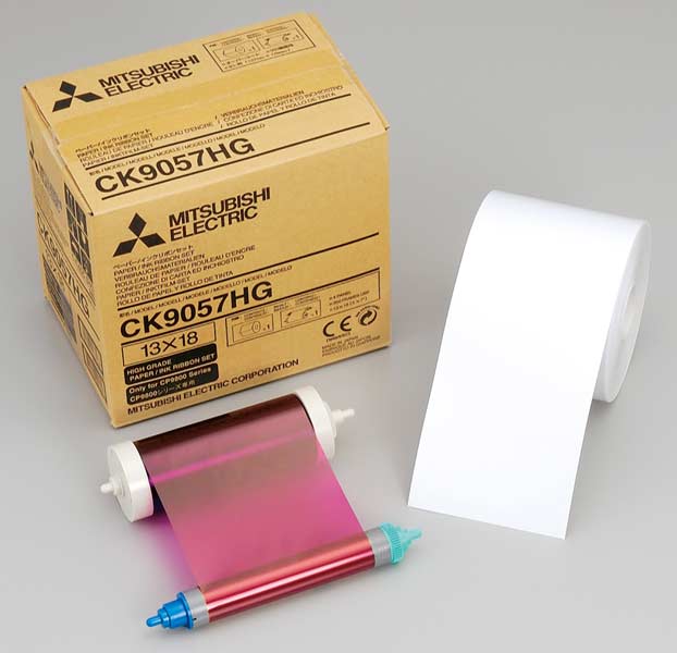 CP9800D専用高濃度2L判ペーパーインクリボン 350枚。