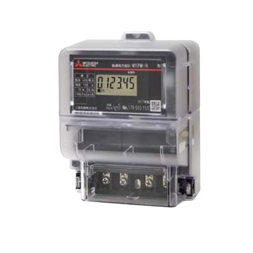 電力管理機器 電子式普通電力量計 単相2線式 単独計器 表面取付表面接続 【定格電圧】100V【定格電流】120A【周波数】50hz 検定付き