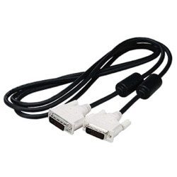 DVIモニターケーブル（シングルリンク・2m） ブラック