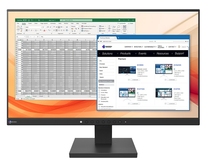 液晶ディスプレイ 21.5型/1920×1080/HDMI、DisplayPort、D-Sub/ブラック/スピーカー：あり