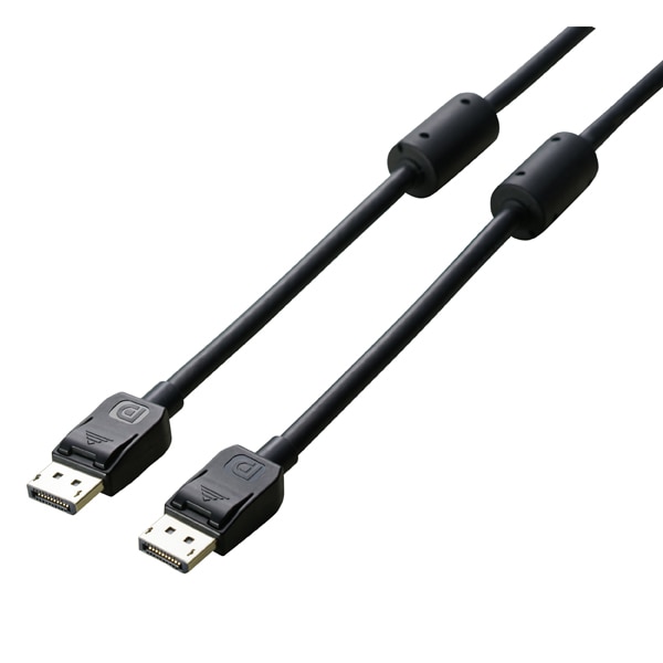 DisplayPortモニターケーブル（1m） ブラック