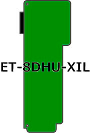 8回線ドアホンユニットXiL