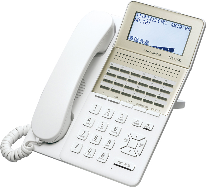 NYC-X 36ボタン標準電話機(W)