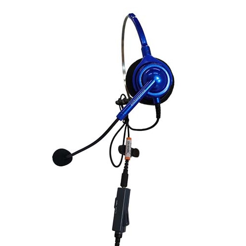 エンタープライズヘッドセットパック（片耳）（メタリックブルー） タイプM