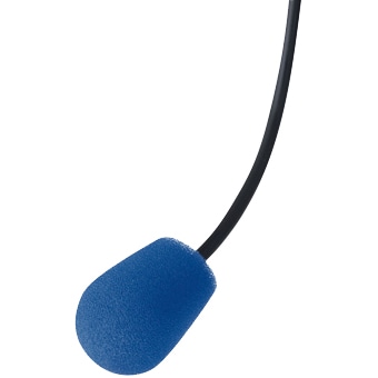 マイクカバー（5個入り）（ブルー）