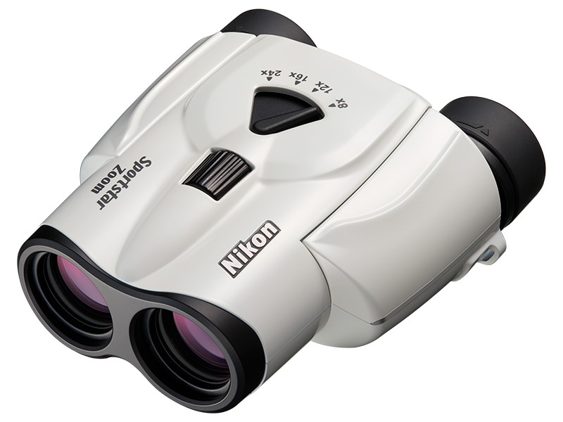 双眼鏡 Sportstar Zoom 8-24x25 ホワイト