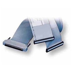 R1005050リボンケーブル(100ピン-50ピン×2)、0.5m