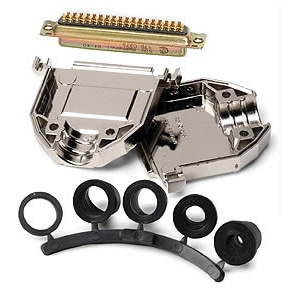 TB-37F-37SC、37ピンコネクタキット(ソルダーカップ式)、抜け防止機能付