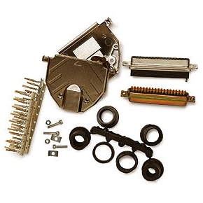 TB-37F-37CP、37ピンコネクタキット(圧着端子式)、抜け防止機能付