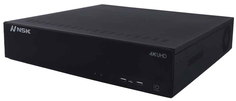 ネットワークビデオレコーダー（32CH/POE/H.265/HDD別途/4K出力/8MP録画/ONVIF/AI機能/最大HDD80TB対応）