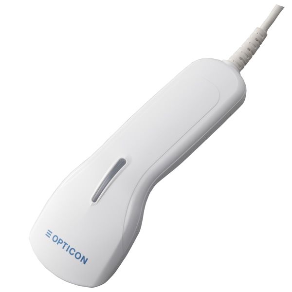 (2次元)OCR対応抗菌筐体ヘラ型スキャナ USB接続