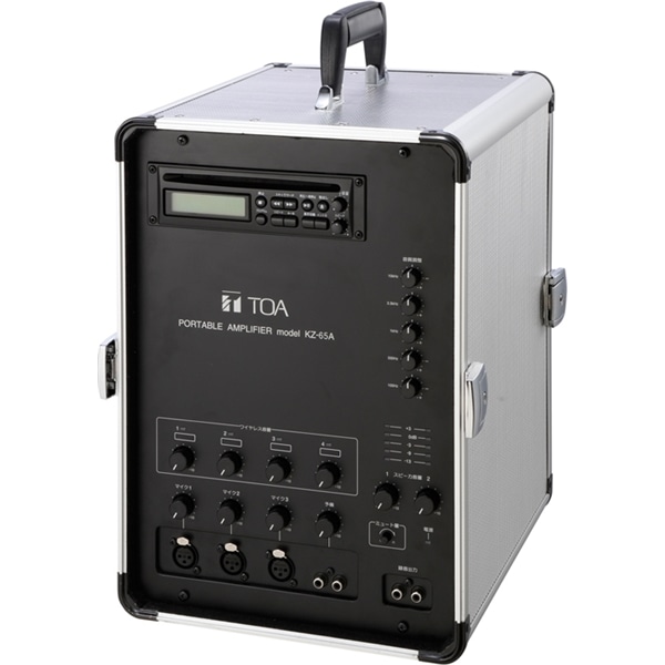 移動用PAアンプ 65W×2ch CD付