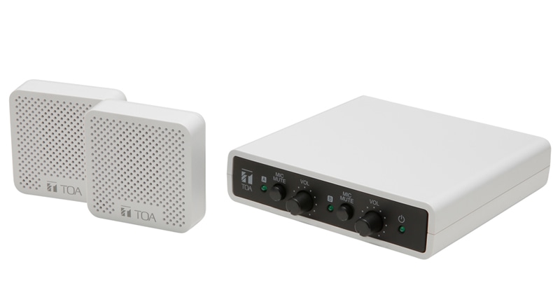 パーティション取付型 会話補助システム