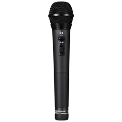 ワイヤレスマイク ハンド型 （ダークグレー）