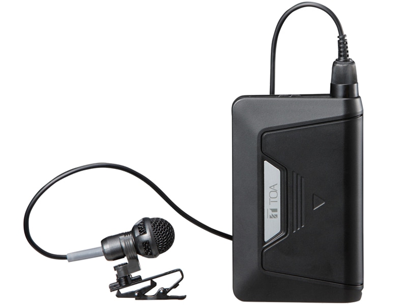 デジタルワイヤレスマイク タイピン型