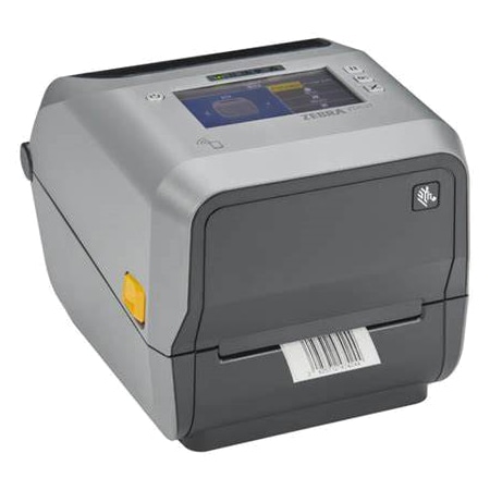 RFID対応ラベルプリンタ Zebra ZD621t 300dpi 特定省電力250mW 熱転写/感熱兼用 カラータッチLCD付 (IF : USB. USB-Host. Ethernet. Serial. BTLE5)